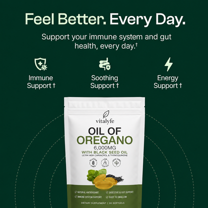 Vitalyfe Oil Of Oregano Softgels