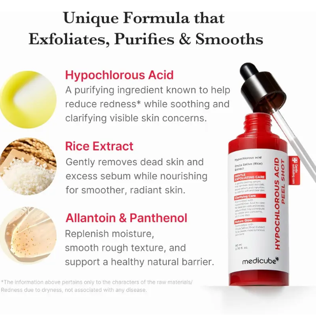 Hypochlorous Acid Rice Exfoliator