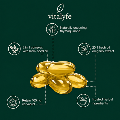 Vitalyfe Oil Of Oregano Softgels