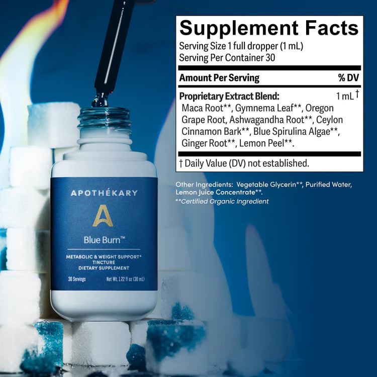 Blue Burn - Metabolic & Weight loss Support Drops
